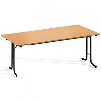 Table pliante 160 cm plateau hêtre