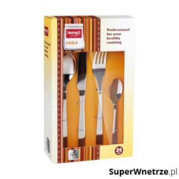 Besteckset Lamart LT5002 in Silber
