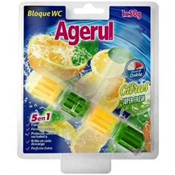 Agerul Bloque Desinfectante WC Citrus