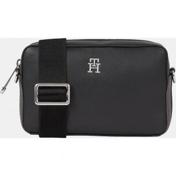 Sac noir Tommy Hilfiger en polyester et cuir