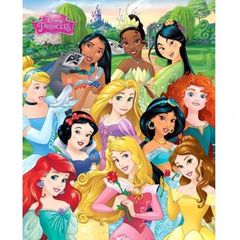 Empireposter: Disney Prinzessin „I Am A Princess“ – Mini‑Poster Comic, 40 × 50 cm