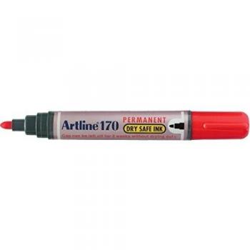 Marqueur rouge pointe ronde DRY SAFE 170