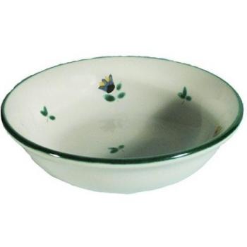 Piccola Ciotola in Ceramica Gmundner con Fiori Sparsi Ø 14 cm