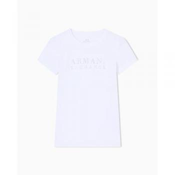 T-shirt femme A|X Armani Exchange blanc XL