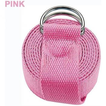 Durable Yoga Strap for Physical Therapy with Adjustable D-Ring