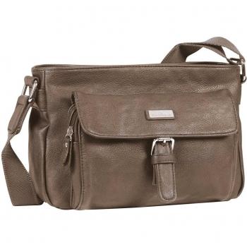 Bolso sintético Tom Tailor RINA PU mujer gris
