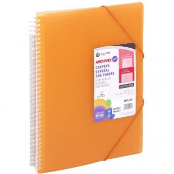 TARIF.CARCH.PP ARCHIVEX A4 50 F. NARANJA