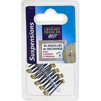 Le Crochet Francais Aiguille LAITONNEE PM CTE 20 1008