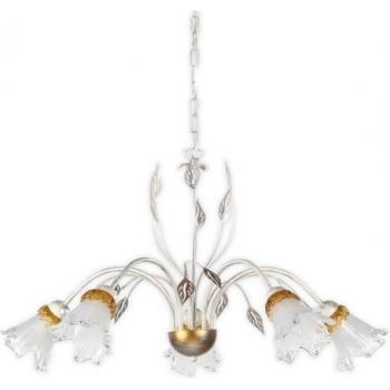 Éclairage plafond en verre et métal, design Lancia