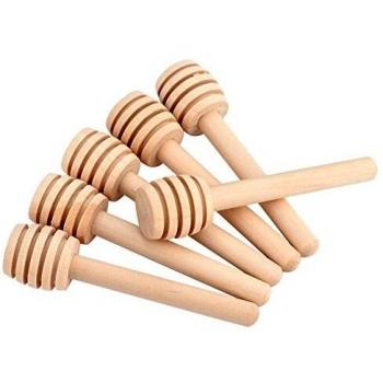 50Pcs Portable Honey Dipper Sticks