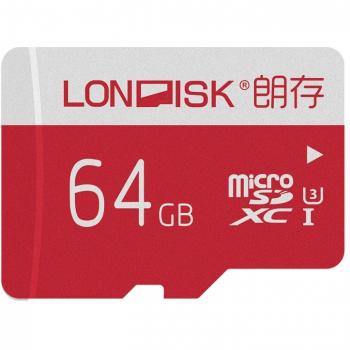 LONDISK 4k 64 Go Carte Micro SD Classe 10 5 Pack