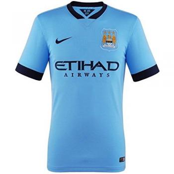 Nike 2014-2015 Manchester City Home Jersey Blue Size:XXL 50-52 Chest