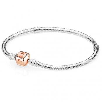 Pulsera Pandora 580702-17 Mujer Clip Moments Pandora Rose