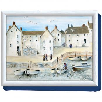 44x34cm Cornish Harbour Lap Tray
