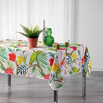 Nappe rectangulaire 150x240 cm Douceur d'intérieur Tropicoco