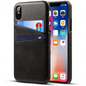 Rssviss iPhone X Accessoire: Handyhülle + Brieftasche (2 Karten)