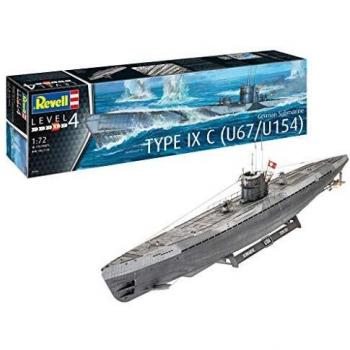 German Submarine Type IXC U67/U154 1:72 REV05166
