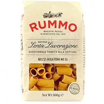 Rummo N°51 Mezzi Rigatoni – Pasta mit mittlerem Querschnitt