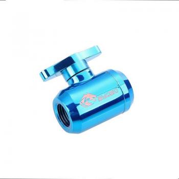 Dispositif de commande d’eau BYKSKI – filetage double G1/4, double poignée en plastique, système de dissipation thermique, matériel informatique inclus