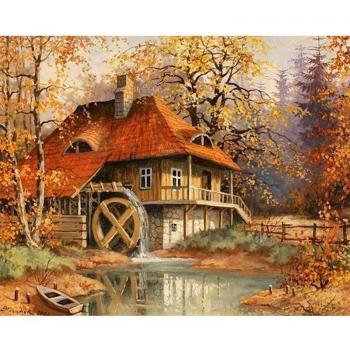 Maison Ronde Strass Automnale
