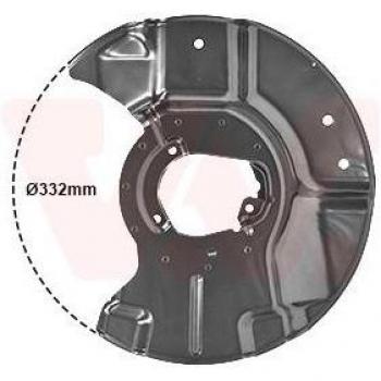 Protezione disco freno VAN WEZEL 0635372, parafango contro polvere freni