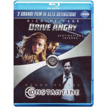 Constantine Drive Angry 2 Blu Ray dischi film Keanu Reeves Nicolas Cage