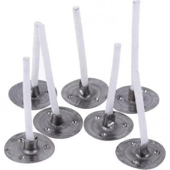 100Pcs Smokeless Candle Wick Tabs
