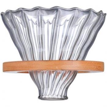 Cafetera de filtro de vidrio