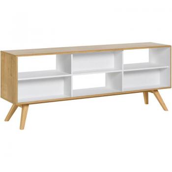 Cajón Biblioteca Bajo Doble Cara Naturaleza