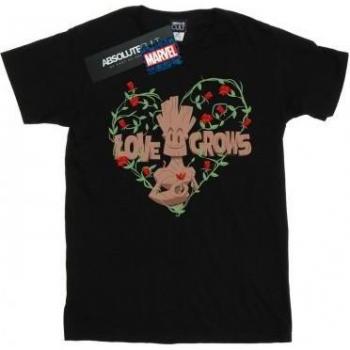 Girl Power Groot Love Grows T-Shirt
