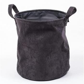 Panier à Linges COZY Gris Fusain 40×45 cm