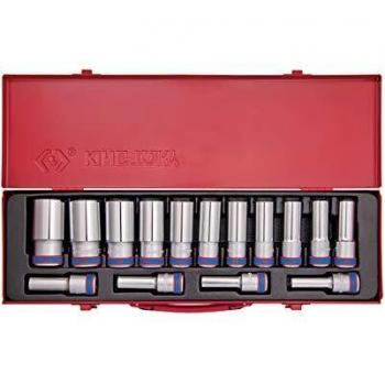 Coffret de Douilles Longues Métriques King Tony 4215MR, 1/2, 15 éléments