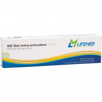 Siringa Kd Gel Intra-articolare Acido Ialuronico 2,5% Ultra One 120 Mg/4,8 ml