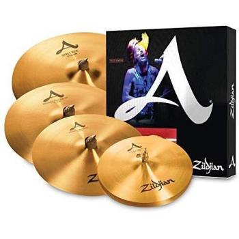 A Zildjian A391 Cymbal Set