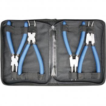 Pinze Seeger SW-STAHL 41405L, set di 4, lunghezza 150 mm