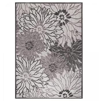 Tapis Kilim 140x200 Gris Clair Jadorel