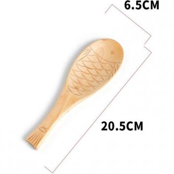 Cute Wooden Rice Scoop