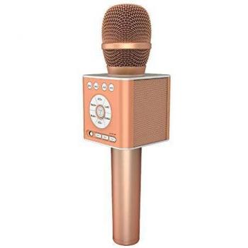 TOSING Q12 Wireless Kids Portable Karaoke Microphones with Bluetooth Speaker for Music Playing and Singing Machine System for iPhone/Android Smartphone/Tablet