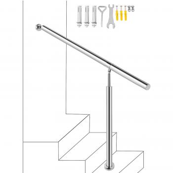 Main courante extérieure en acier inox pour rampe VEVOR
