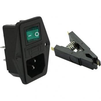 Kit Neón: Módulo Entrada, Filtro de Corriente y Clip SOP