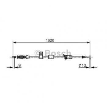 BOSCH 1 987 477 893 Handbremsseil