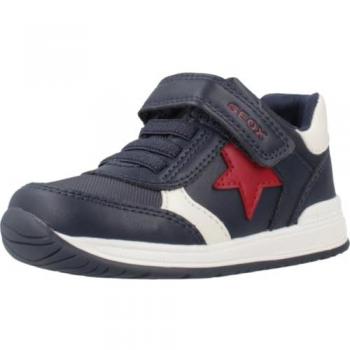 Stivali Geox Rishon Boy in Nero