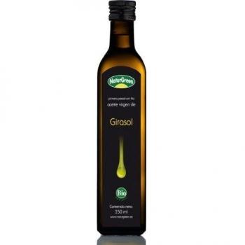 Aceite de Girasol 1a presión en frío NaturGreen Bio, 250 ml