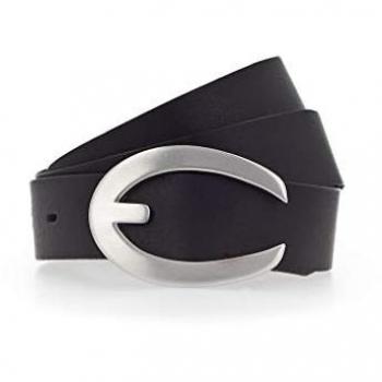 Vanzetti 80 cm Leather Belt in Black