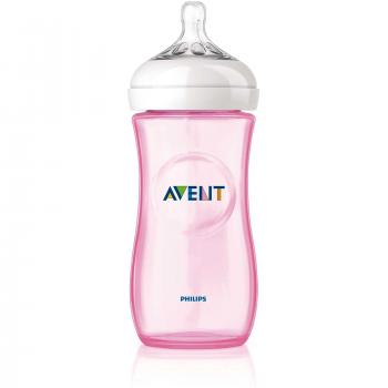 Philips Avent Natural Biberón Rosa 330 ml