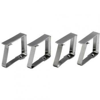 Happy People Tischtuchklammern, 4 Stück, Metall