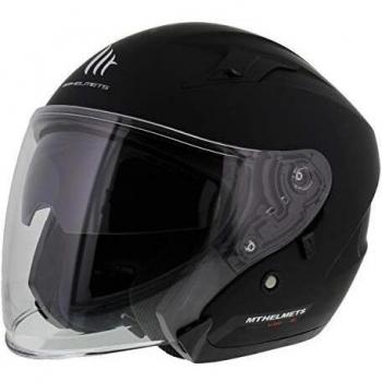 Schwarzes Matte AVE MV Helmets XXL