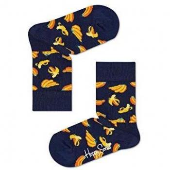 Calzini per Bambini Banana Blu Scuro e Arancione