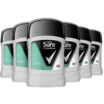 Sure Sensitive Anti-perspirant Stick 50 ml pack of 6