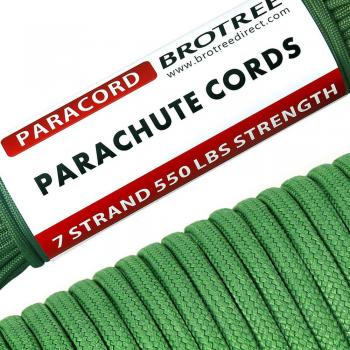 Brotree 550 Paracord (Nylon, 7‑strand) – 550 lb Breaking Strength